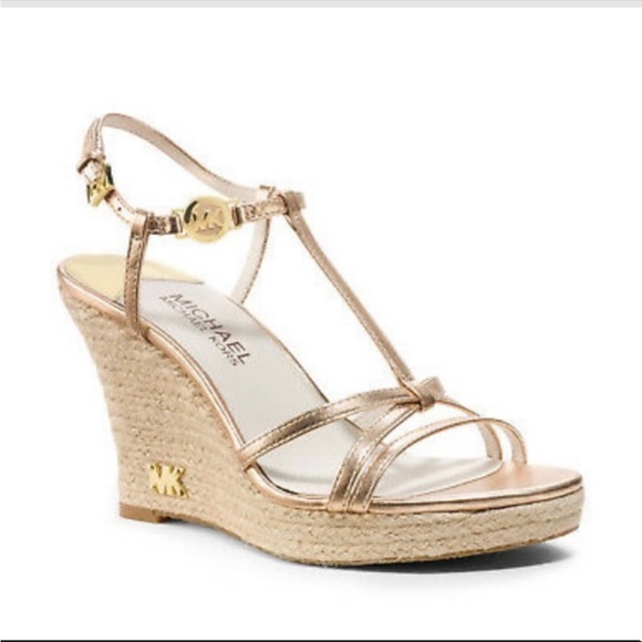 Micheal Kors Strap Wedges - Picture 5 of 15